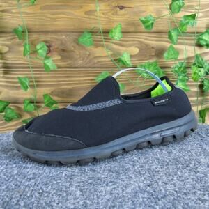 SKECHERS Women's Form FIt Flat Black Fabric‎ Sz 8 Medium Used 2025